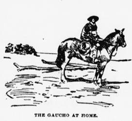 gaucho on horseback