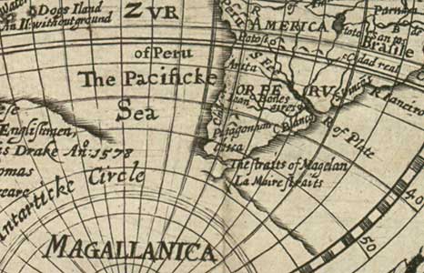 Patagonia circa 1630